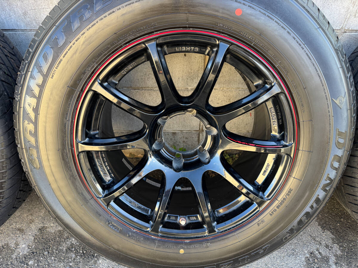 Baliyama RAYS GL-57TRANS-X Lights Dunlop Grandtrek 265/65R18 PCD 139.7 6 Holes [o1203816763]