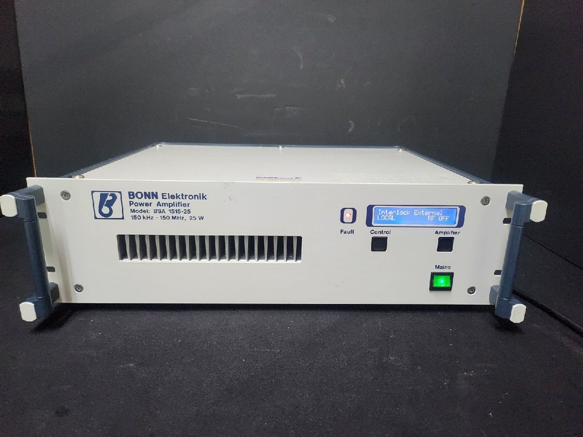 Bonn BSA1515-25 RF Power Amplifier 150kHz-150MHz 25W [l1203889169]