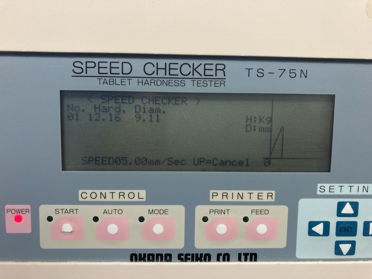 Okada Seiko TS-75N Digital Hardness Meter [o1204638720]