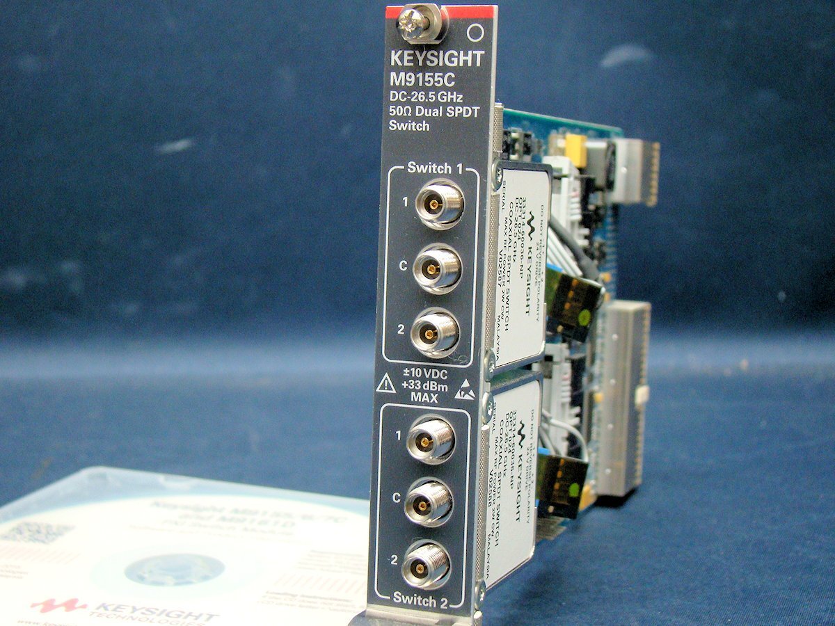 Keysight M9155C PXI Hybrid Dual SPDT Coaxial Switch DC-26.5GHz [p1204745704]