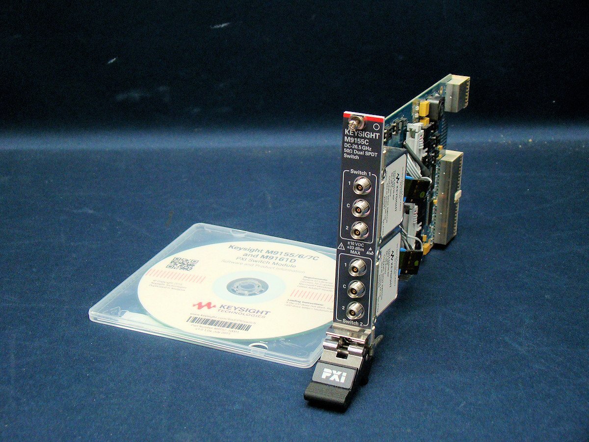 Keysight M9155C PXI Hybrid Dual SPDT Coaxial Switch DC-26.5GHz [p1204745704]