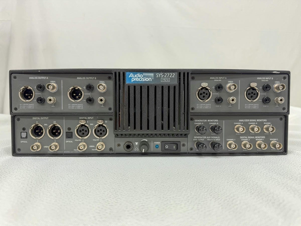 Audio Precision SYS-2722 Audio Analyzer [f1204998693]