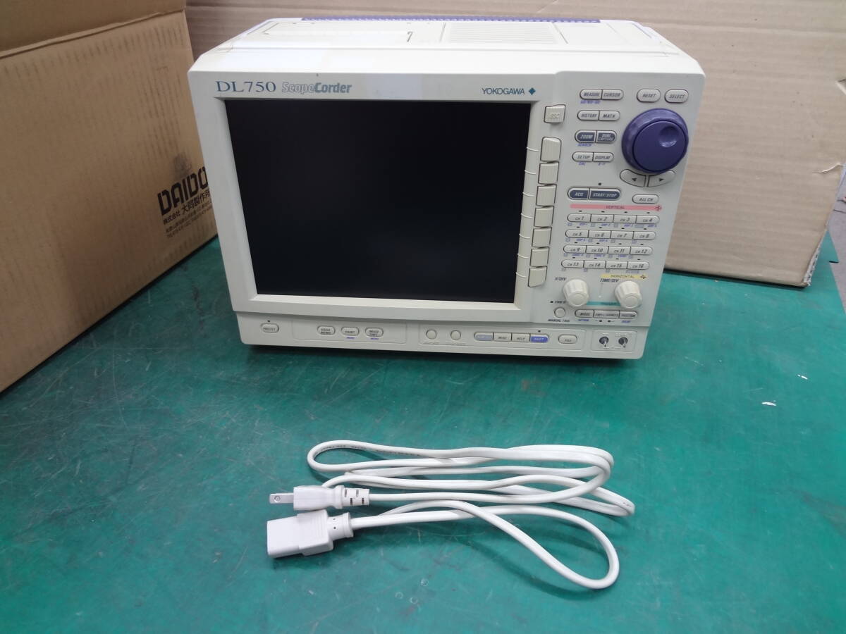 YOKOGAWA DL750 Waveform Measuring Instrument Scope Corder [x1205028498]