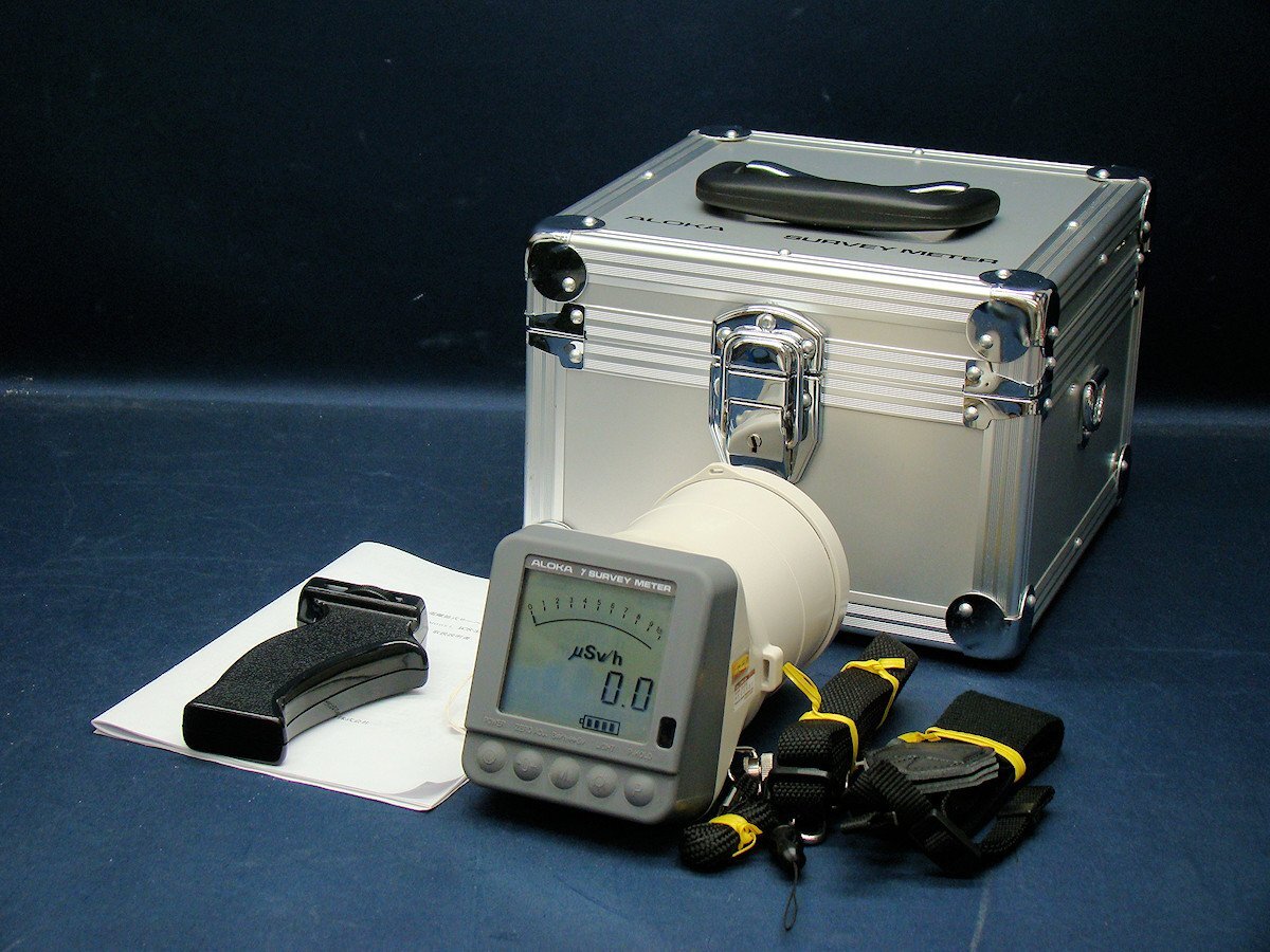 Aloka ICS-331B Ionization Chamber Survey Meter Radiation Measuring Instrument [f1205039036]
