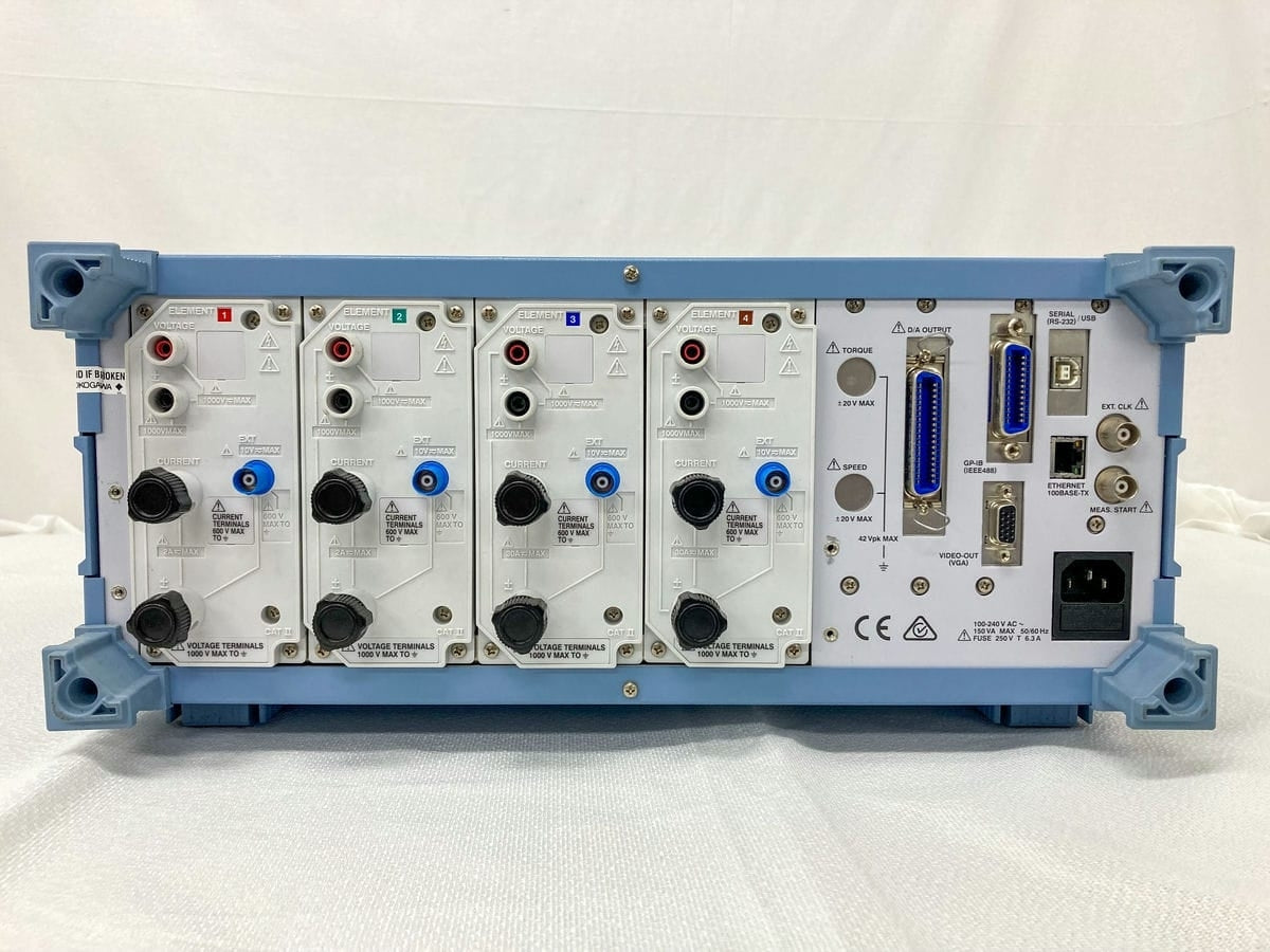 Yokogawa WT3000E Precision Power Analyzer [v1205147082]