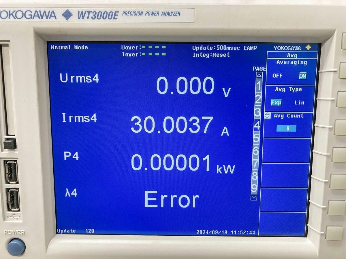 Yokogawa WT3000E Precision Power Analyzer [v1205147082]