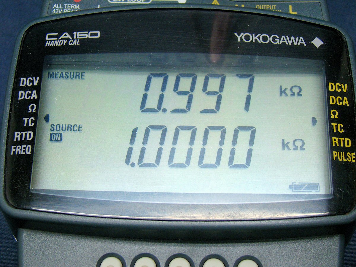 Yokogawa CA150 Handheld Calibrator with RJ Sensor [q1205183519]