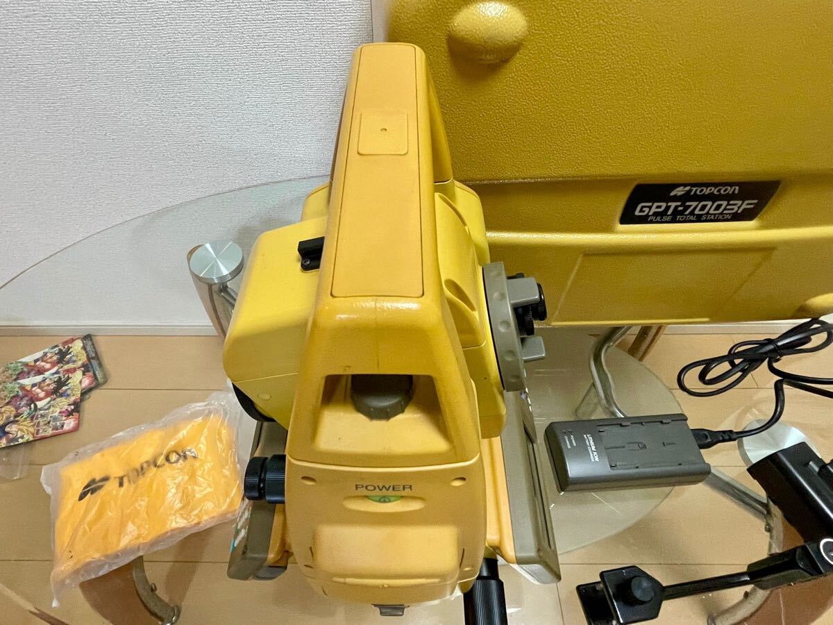 TOPCON GPT-7003F Total Station Set with Case and Battery [e1205594008]