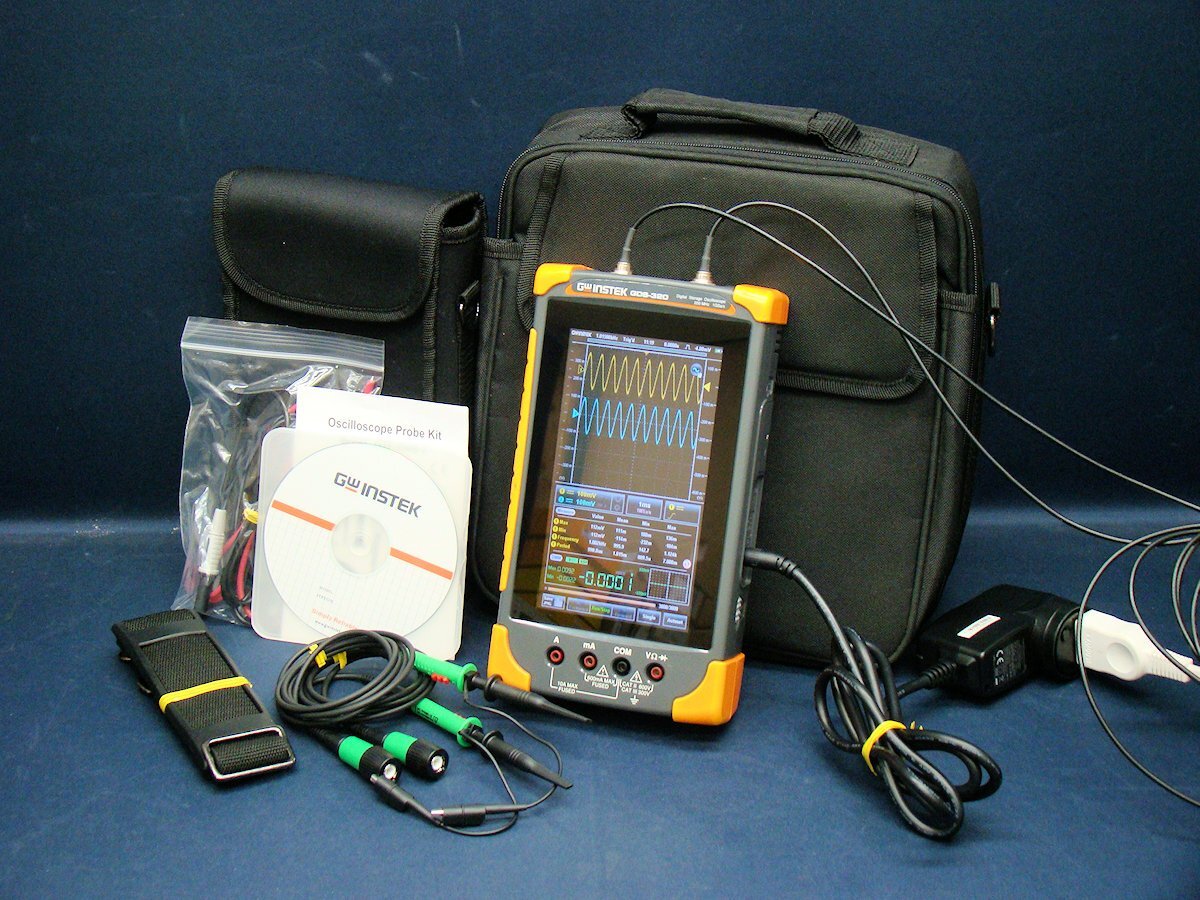 GW Instek GDS-320 Handheld Digital Oscilloscope DMM 200MHz 1GS/s [h1205649482]