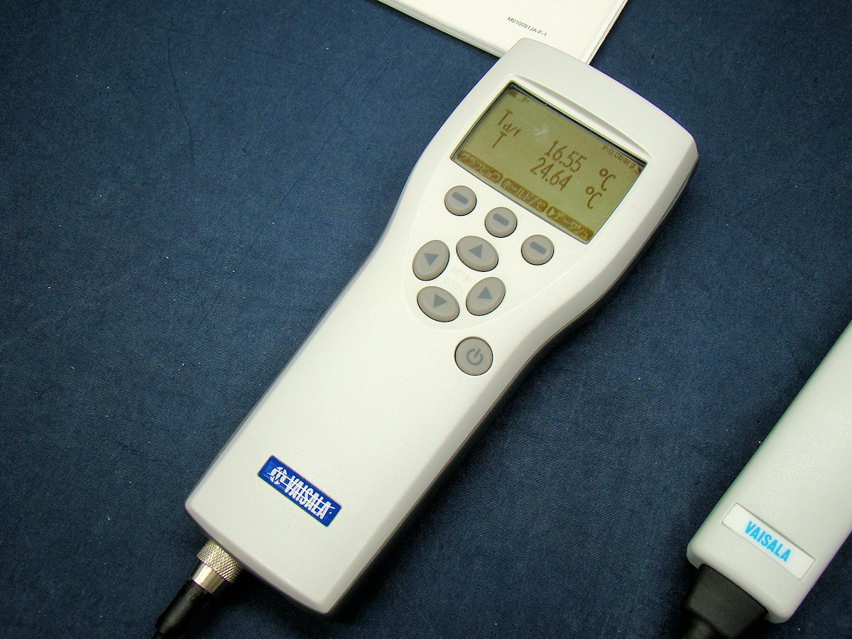 VAISALA DM70 Dew Point Thermometer Indicator MI70 Probe DMP74B [e1205667732]