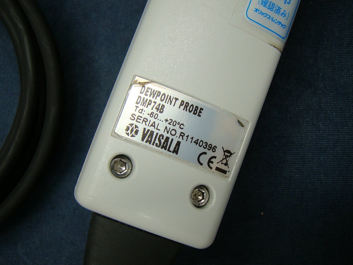VAISALA DM70 Dew Point Thermometer Indicator MI70 Probe DMP74B [e1205667732]