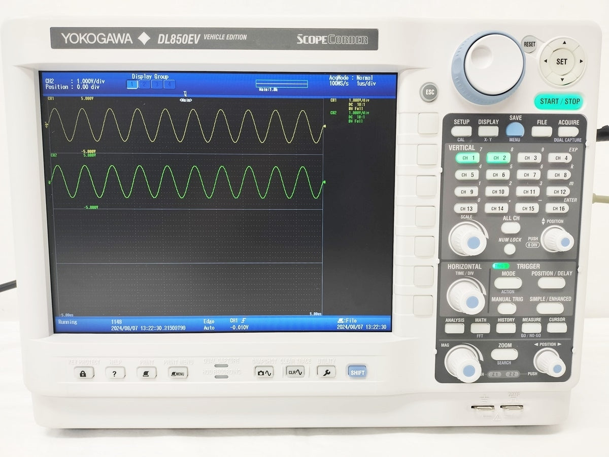 Yokogawa DL850EV-DC/M2/HD1/P4 ScopeCorder [s1205761180]