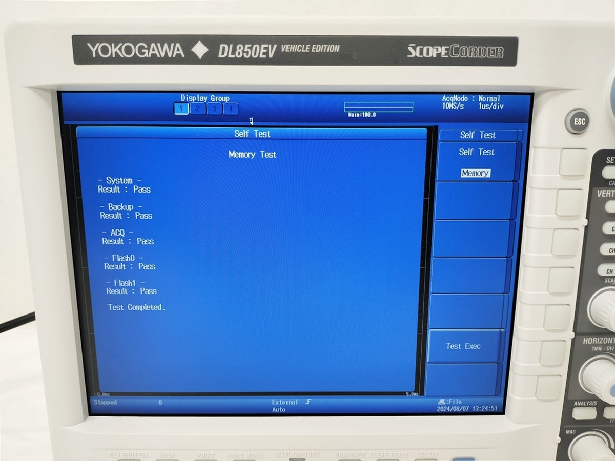 Yokogawa DL850EV-DC/M2/HD1/P4 ScopeCorder [s1205761180]