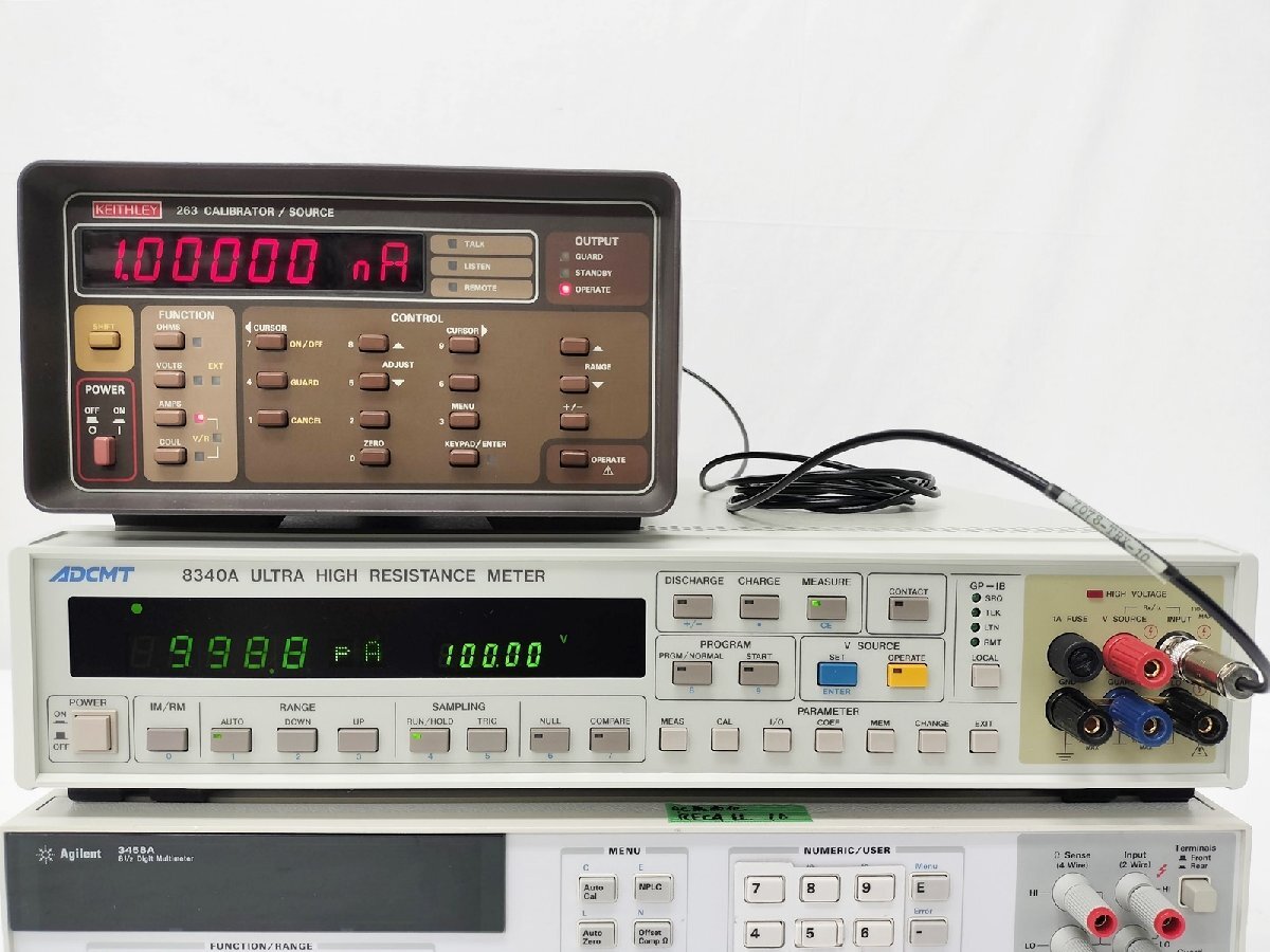 ADCMT 8340A Digital Ultra High Resistance Microammeter [v1206073068]