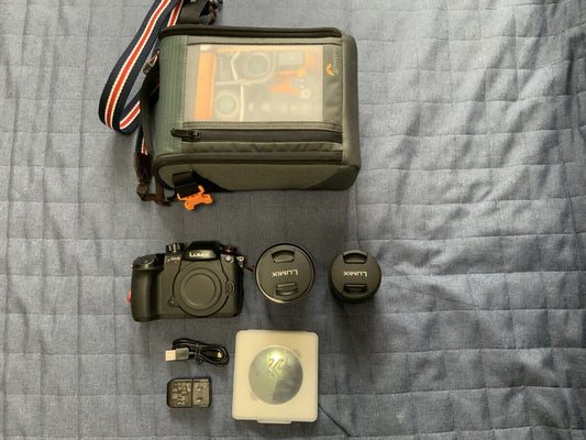 Panasonic LUMIX GH5M2 LEICA DG SUMMILUX 12mm F1.4 ASPH LUMIX G VARIO 12-60mm F3.5-5.6 H.POWER O.I.S. Lens Set [b1206431492]