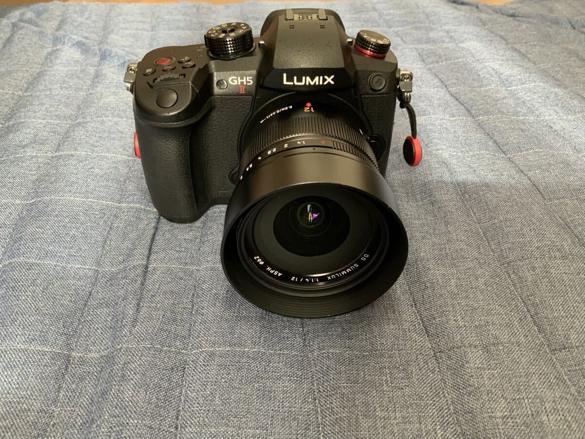 Panasonic LUMIX GH5M2 LEICA DG SUMMILUX 12mm F1.4 ASPH LUMIX G VARIO 12-60mm F3.5-5.6 H.POWER O.I.S. Lens Set [b1206431492]
