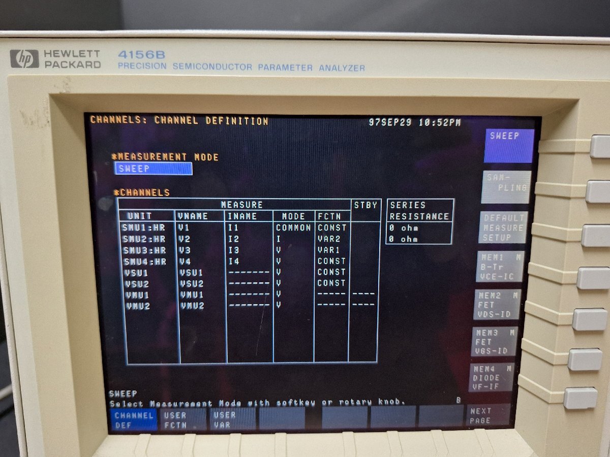NBC HP 4156B Semiconductor Parameter Analyzer [r1206420535]