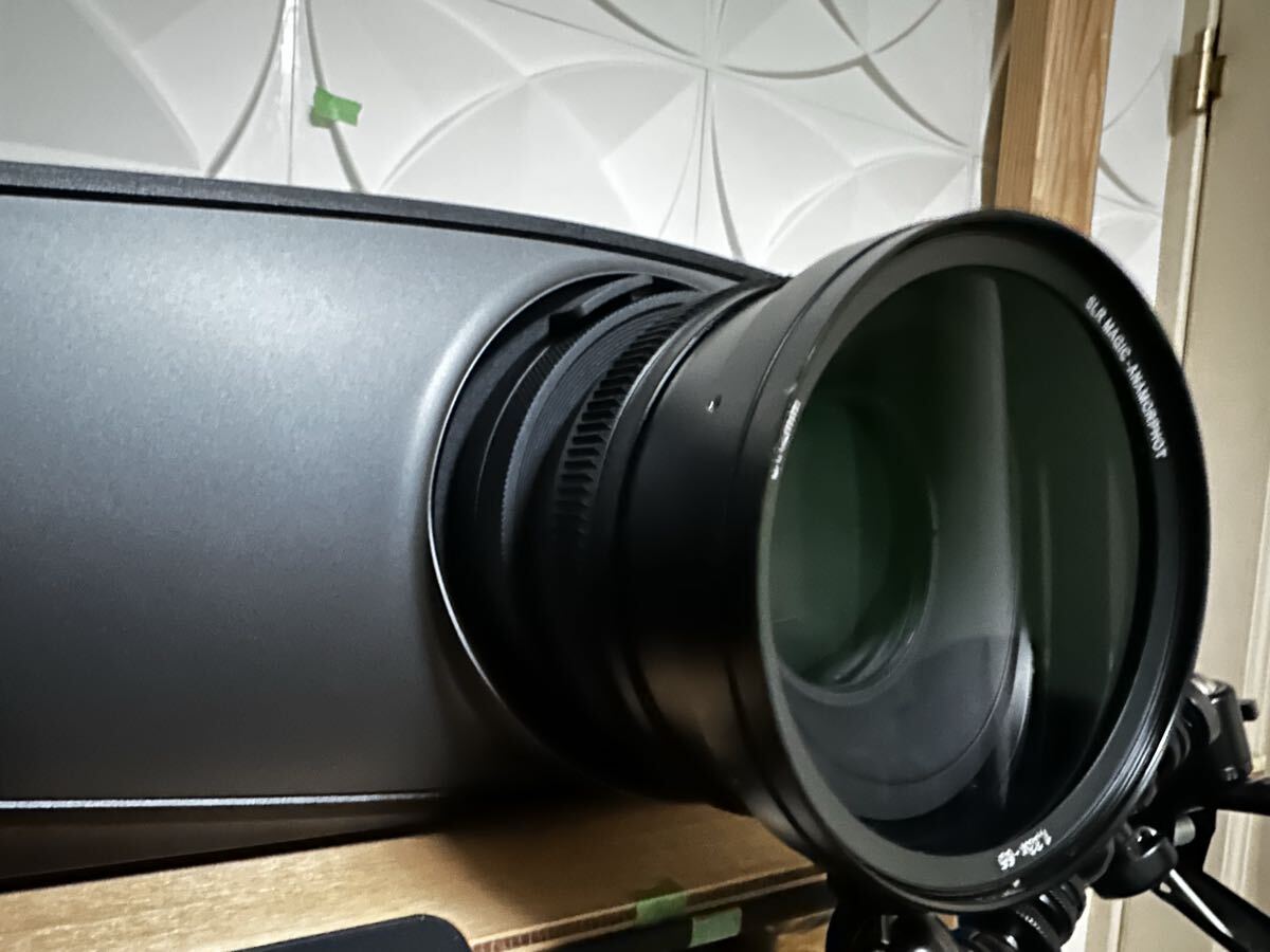 BenQ HT5550 Projector SLR Magic 1.33x Anamorphic Adapter 4K Cinemascope Wide 2.4:1 Lens [t1206456829]