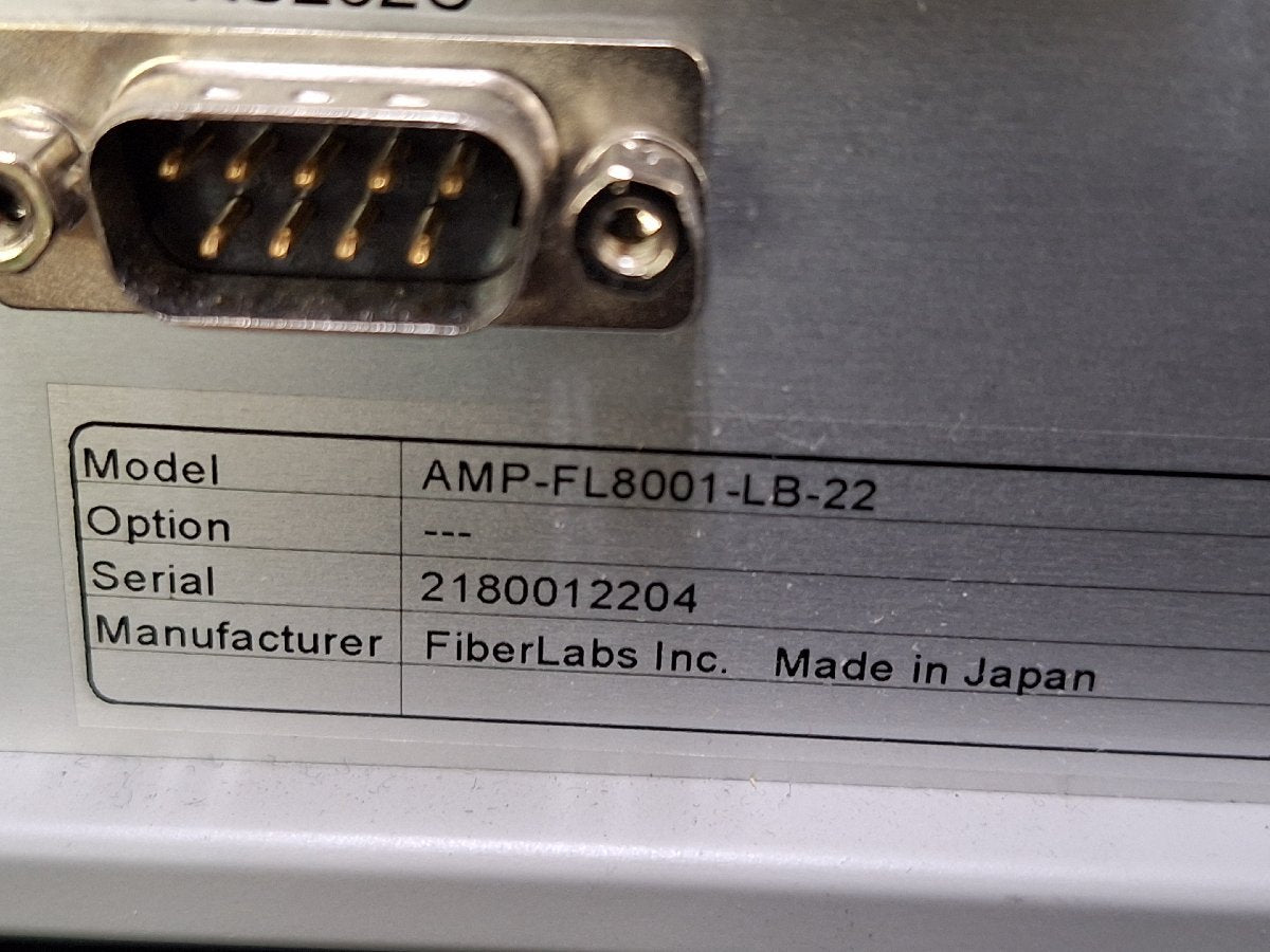 NBC AMP-FL8001-LB-22 Optical Fiber Amplifier 1560~1610nm [w1206516642]