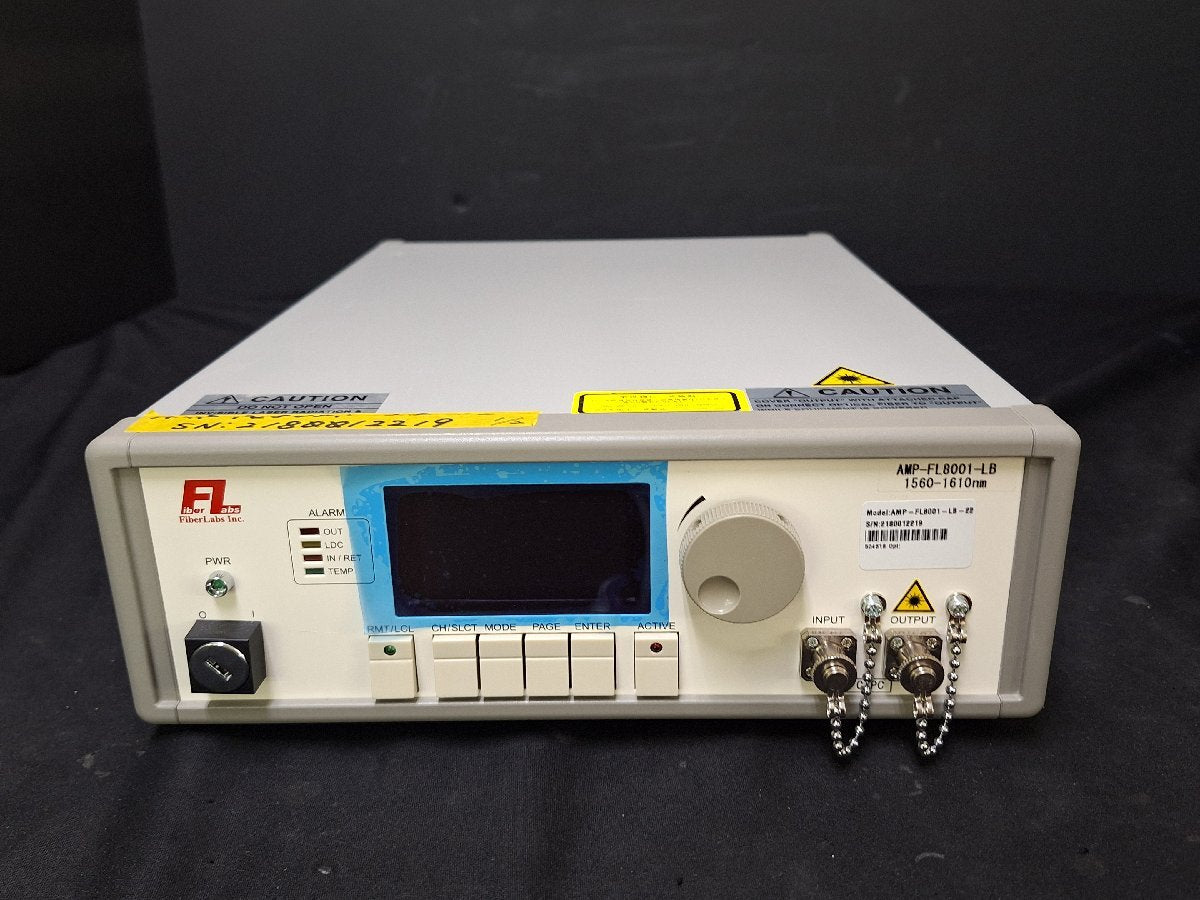 NBC AMP-FL8001-LB-22 Optical Fiber Amplifier 1560~1610nm [m1206520867]