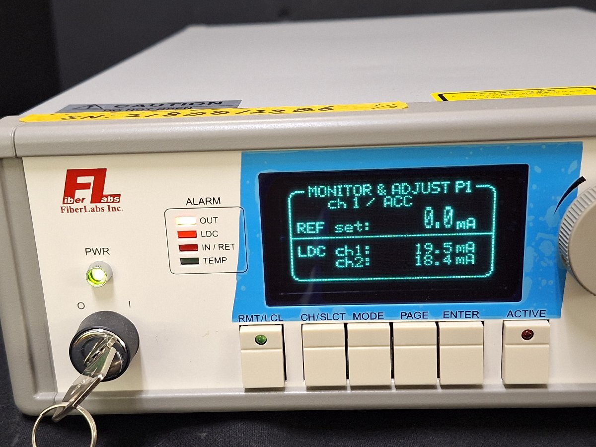NBC AMP-FL8001-LB-22 Optical Fiber Amplifier [1206509074]