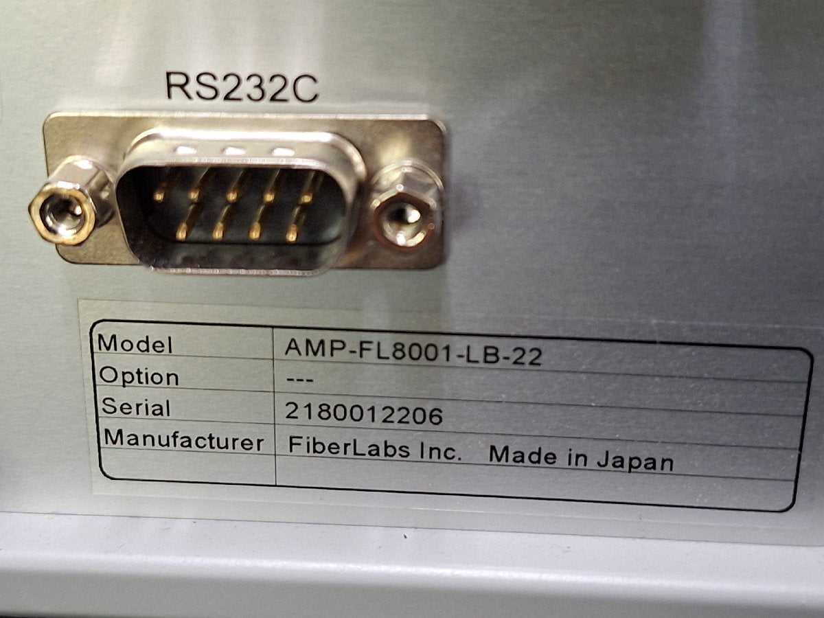 NBC AMP-FL8001-LB-22 Optical Fiber Amplifier [1206509074]