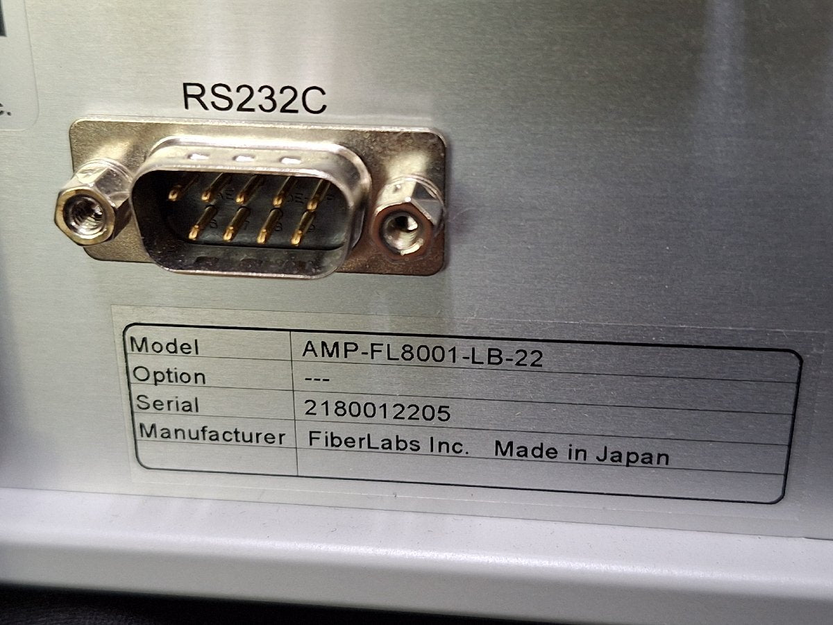 NBC AMP-FL8001-LB-22 Optical Fiber Amplifier [t1206517569]