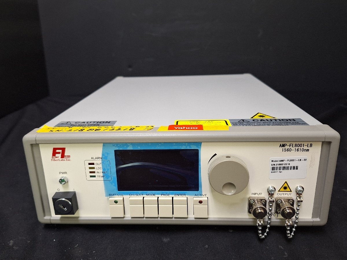 FiberLabs AMP-FL8001-LB-22 Optical Fiber Amplifier 1560-1610nm [j1206530522]