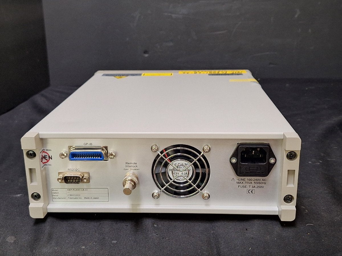 FiberLabs AMP-FL8001-LB-22 Optical Fiber Amplifier 1560-1610nm [b1206535851]