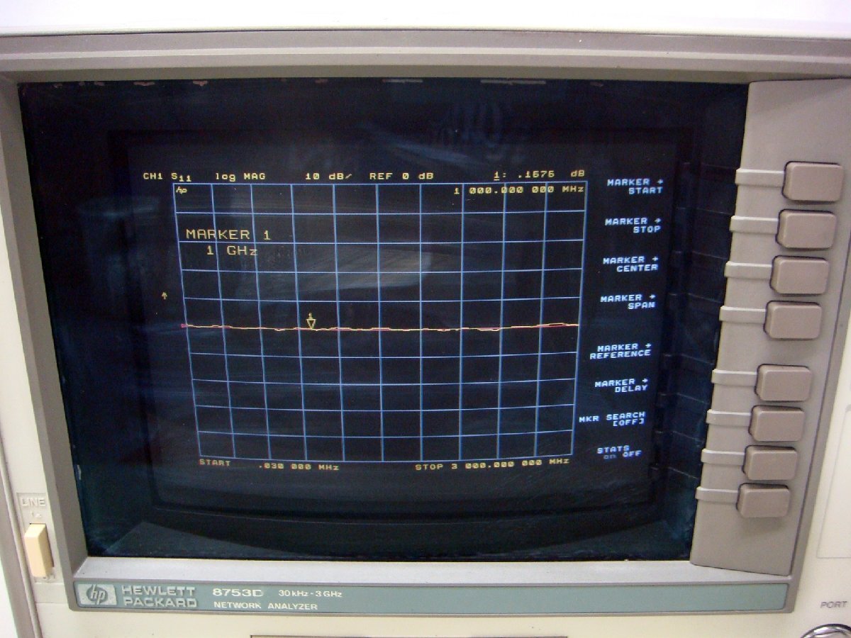 HP 8753D/010 S-Parameter Test Set 3GHz [s1206682437]
