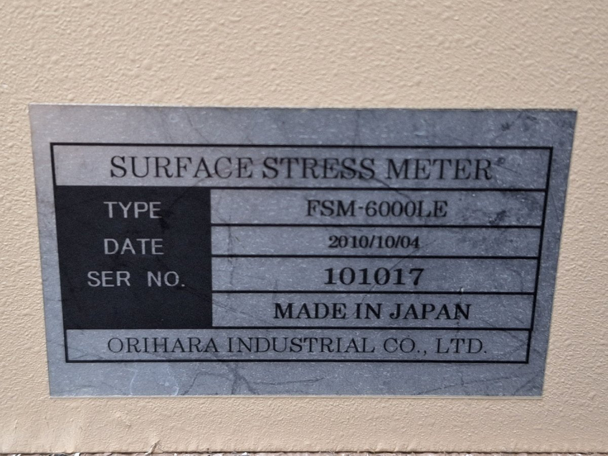 Orihara Industrial FSM6000LE Glass Surface Stress Meter [m1206690536]