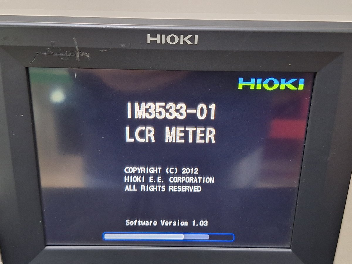 HIOKI IM3533-01 LCR Meter with Test Fixture 9262 [u1206836427]