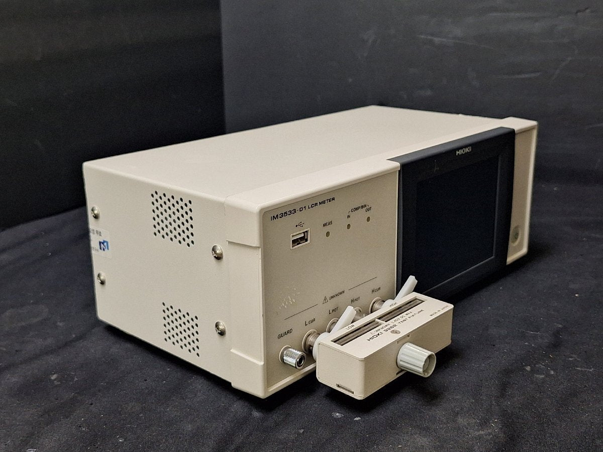 HIOKI IM3533-01 LCR Meter with Test Fixture 9262 [u1206836427]