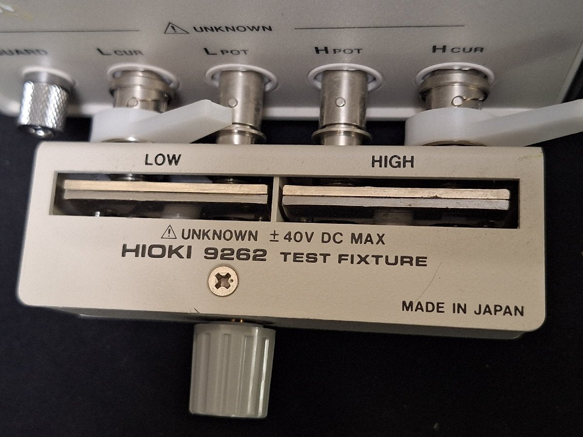 HIOKI IM3533-01 LCR Meter with Test Fixture 9262 [u1206836427]