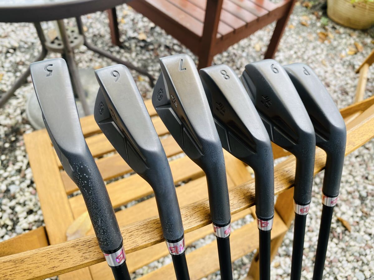 Miura Giken MIURA MC-501 Iron Set 5I-9I/PW 6 Pieces FUJIKURA TRAVIL 105S [s1207400128]
