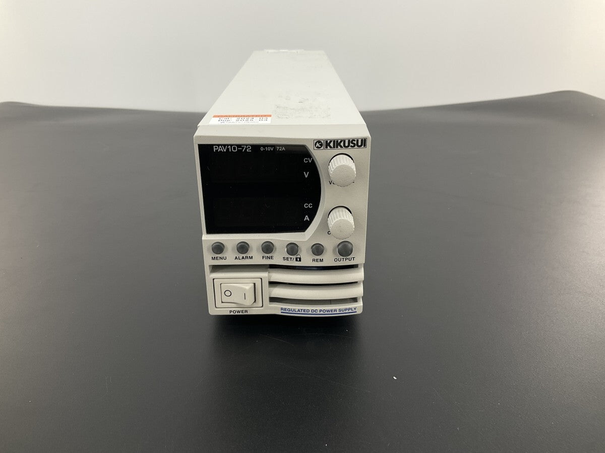 KIKUSUI PAV10-72 Smart Variable Switching Power Supply 10V 72A [j1207524131]