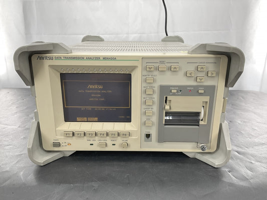 Anritsu MD6420A Data Transmission Analyzer with Calibration Certificate and Standard Accessories [s1207526499]