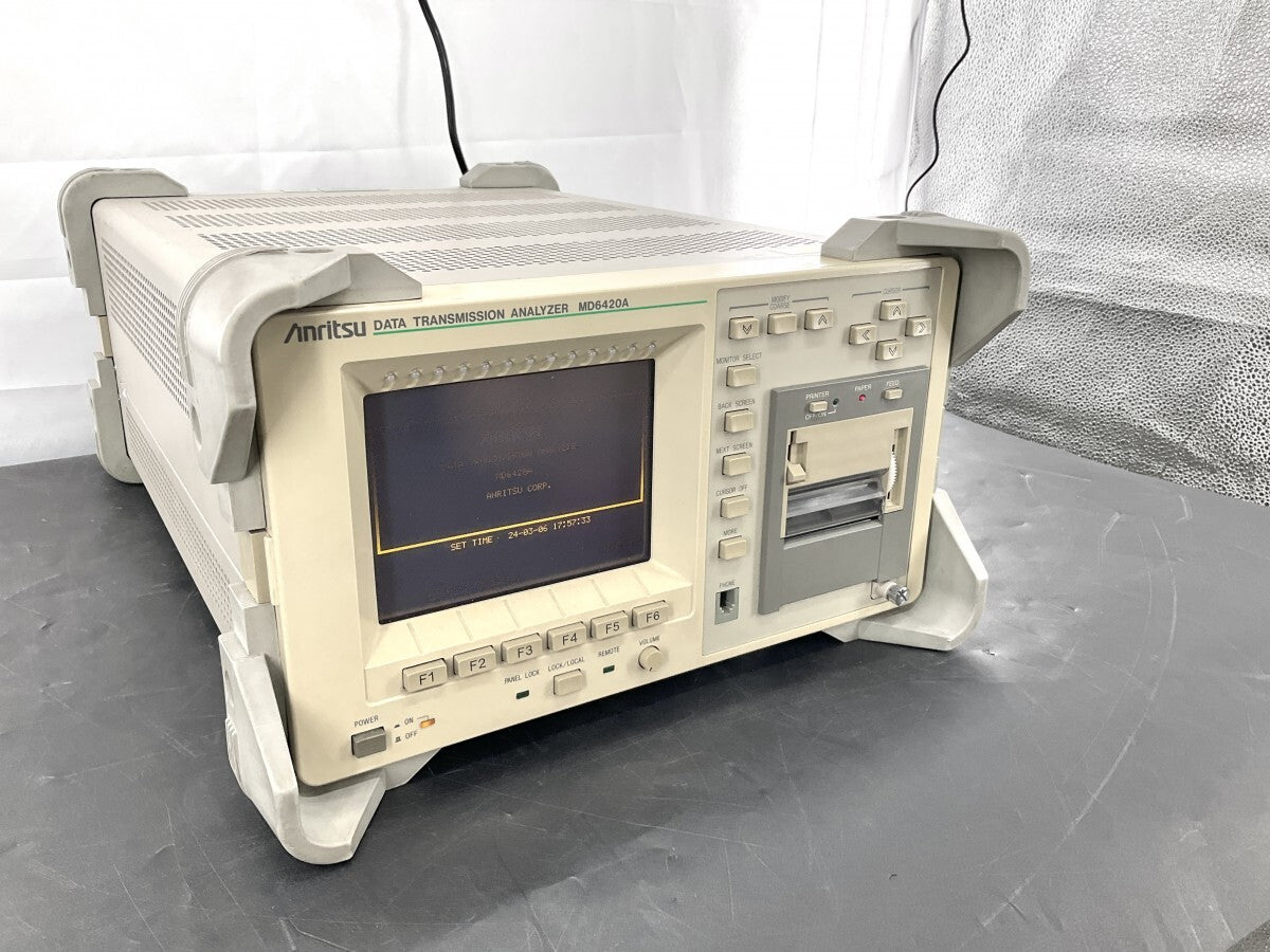 Anritsu MD6420A Data Transmission Analyzer with Calibration Certificate and Standard Accessories [s1207526499]