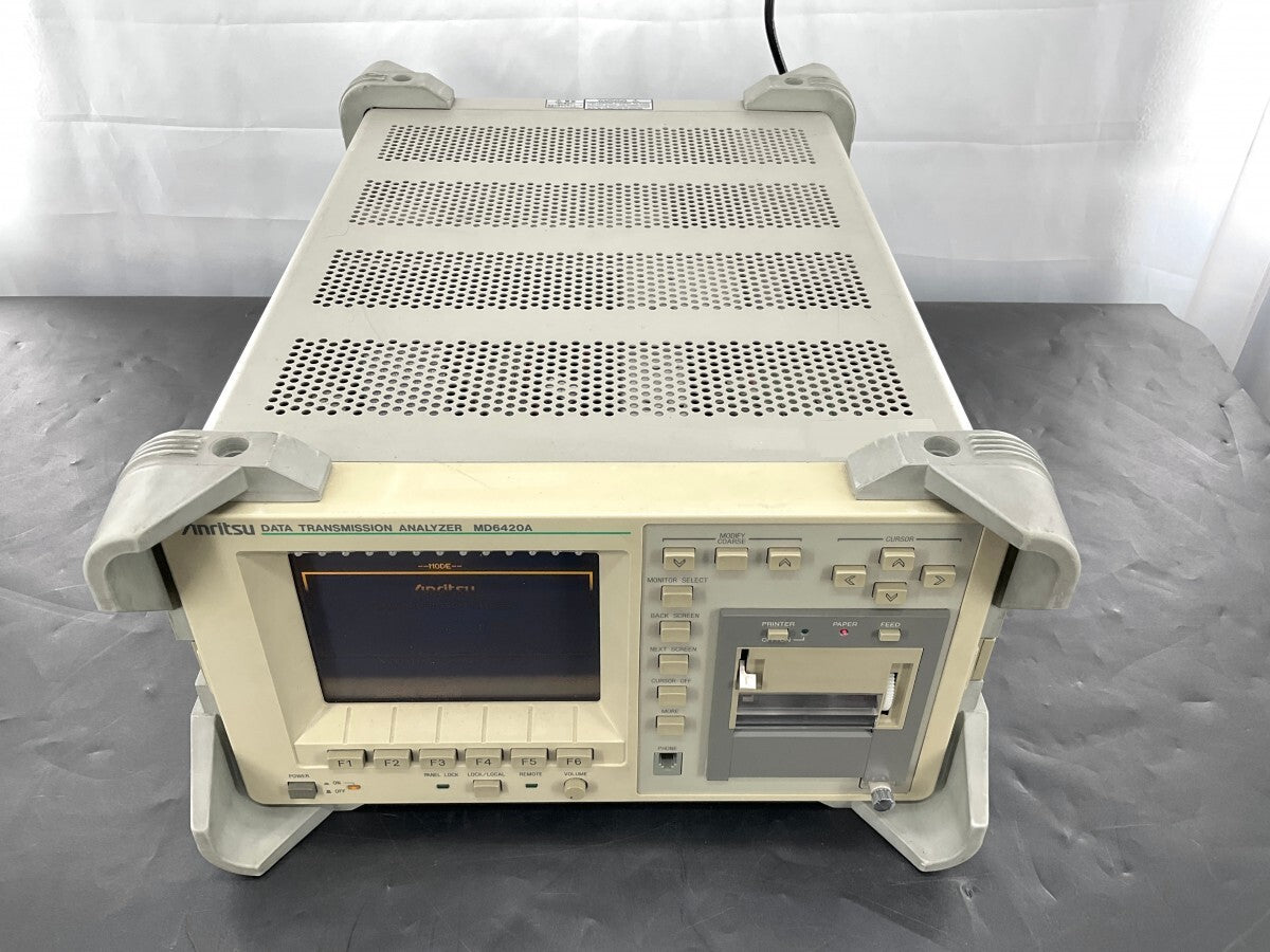 Anritsu MD6420A Data Transmission Analyzer with Calibration Certificate and Standard Accessories [s1207526499]