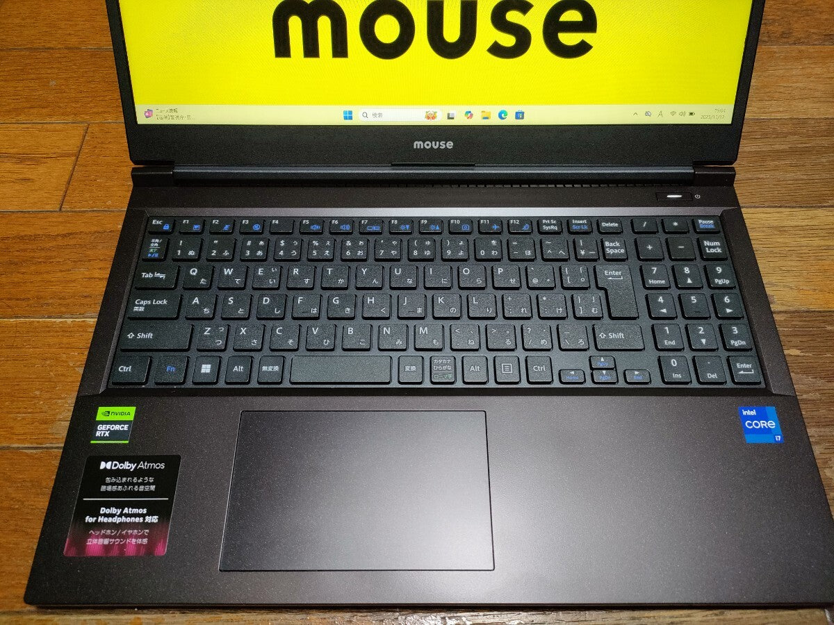 High Performance K5I7G50BKABA Gaming Mouse Computer Core i7-12650H NVIDIA GeForce RTX 2050 16GB RAM 500GB SSD [e1207069714]