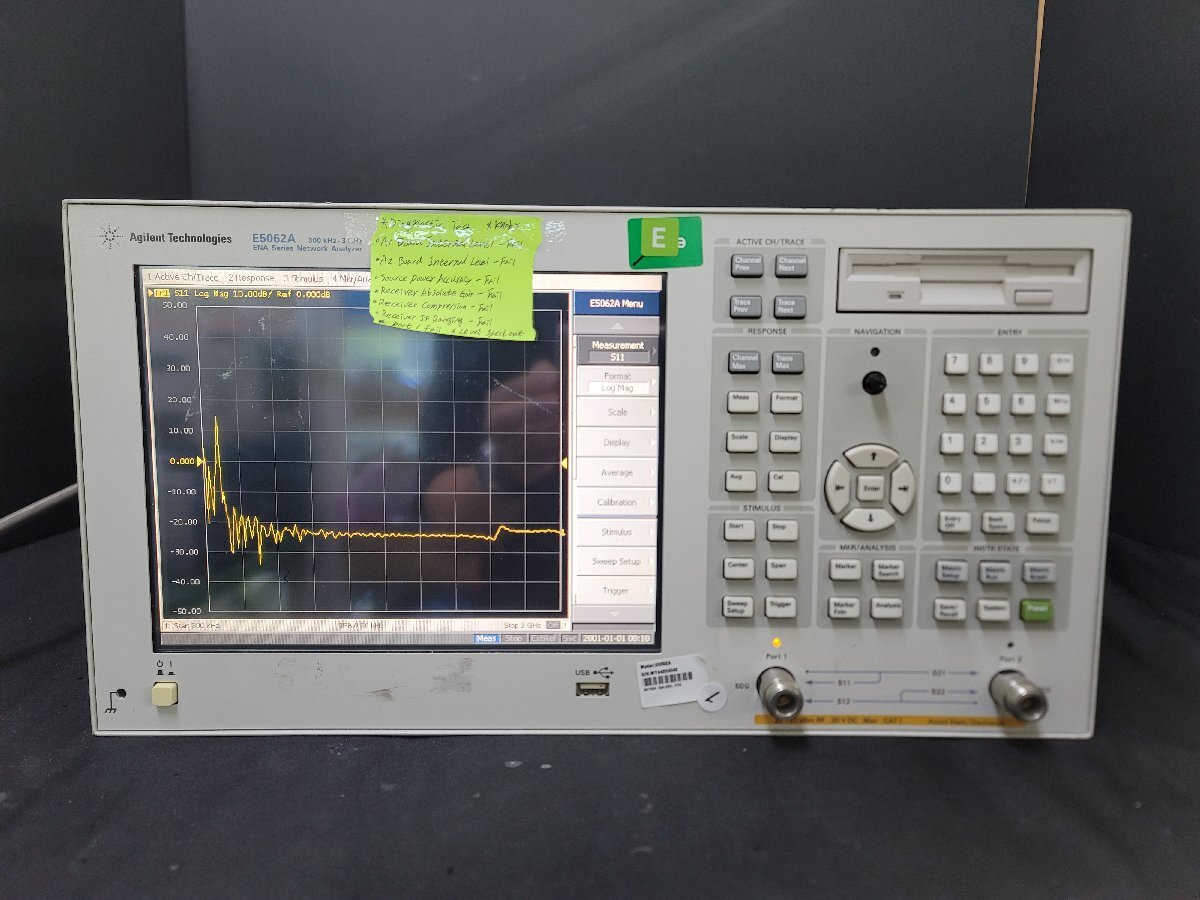 Agilent E5062A ENA Network Analyzer 300kHz-3GHz (as-is) [l1207699114]