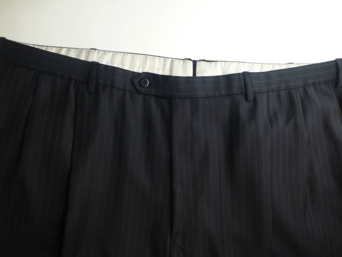 Brioni W113 Suit Super King Size Black Stripe [g1207839560]