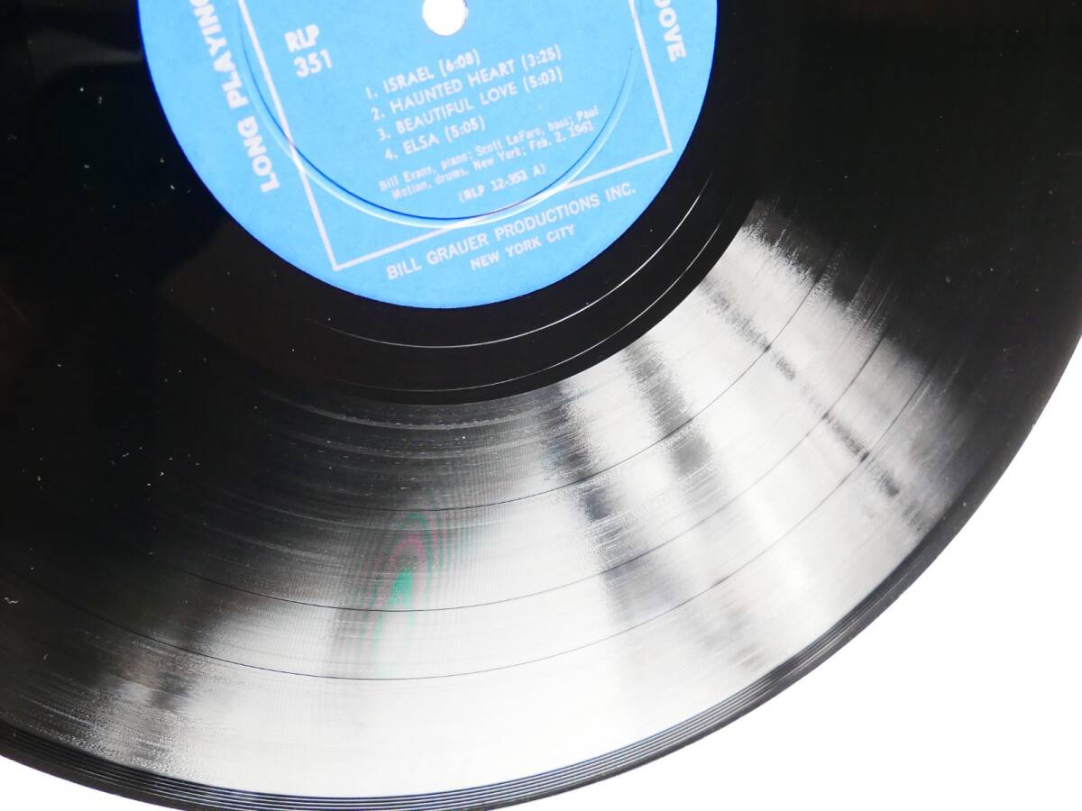 Bill Evans Explorations LP RIVERSIDE RLP 351 US 1961 DG MONO Scott La Faro [p1208039750]