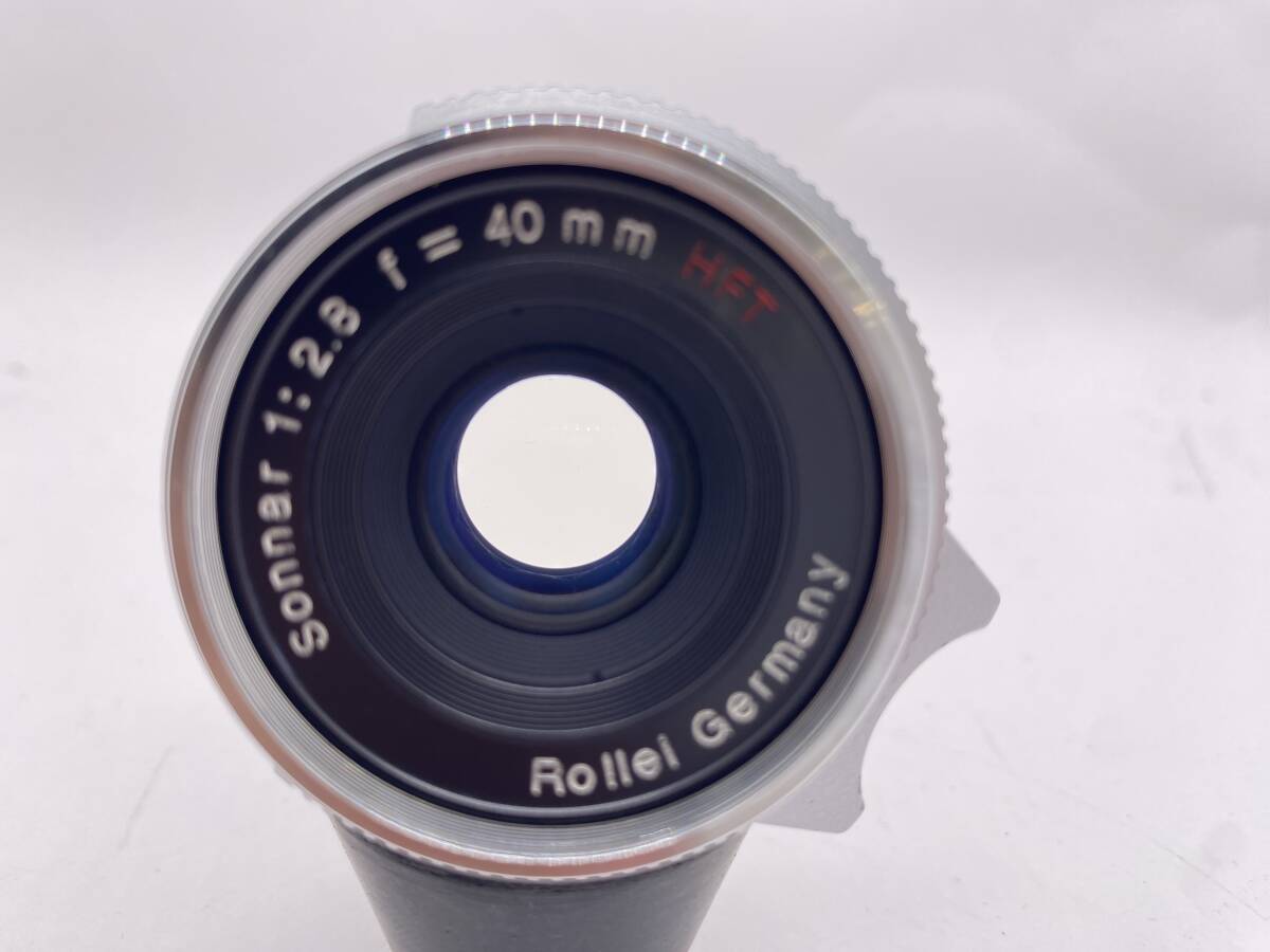 [Good condition, working item, practical optical item] Rollei Sonnar HFT 40mm F2.8 Leica L39 Screw Mount Lens w/ M Mount Adapter,Ho of [1208055061]