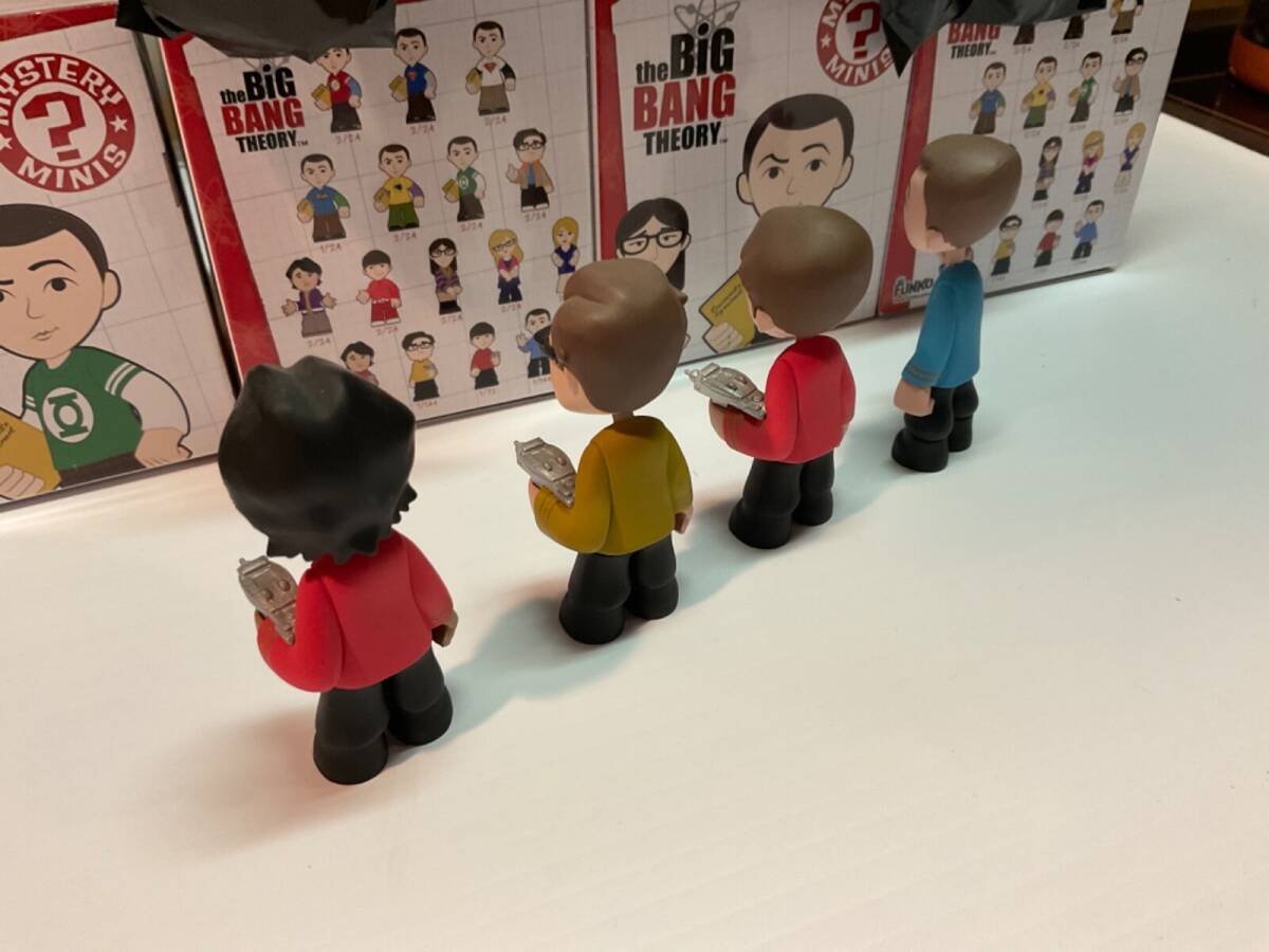 Funko Mystery Mini Big Bang Theory Star Trek Sheldon Leonard Howard Raj New [t1208093740]