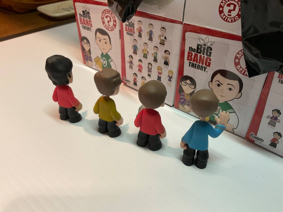 Funko Mystery Mini Big Bang Theory Star Trek Sheldon Leonard Howard Raj New [t1208093740]