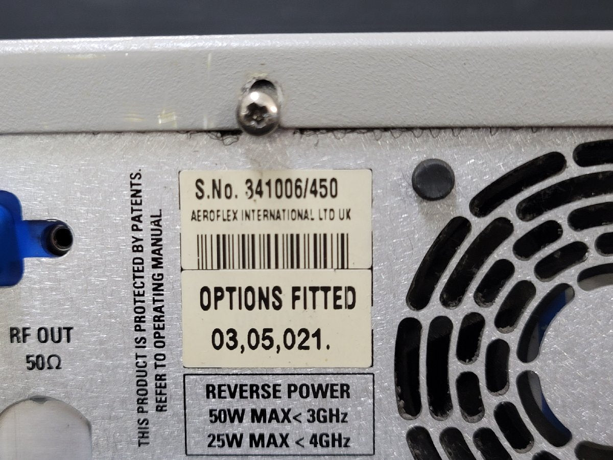 Aeroflex IFR3416 Signal Generator 250kHz-6GHz (as-is) [m1208421350]