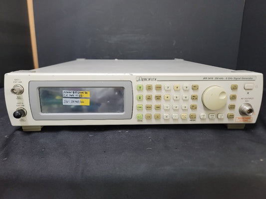 Aeroflex IFR3416 Signal Generator 250kHz-6GHz (as-is) [f1208424709]