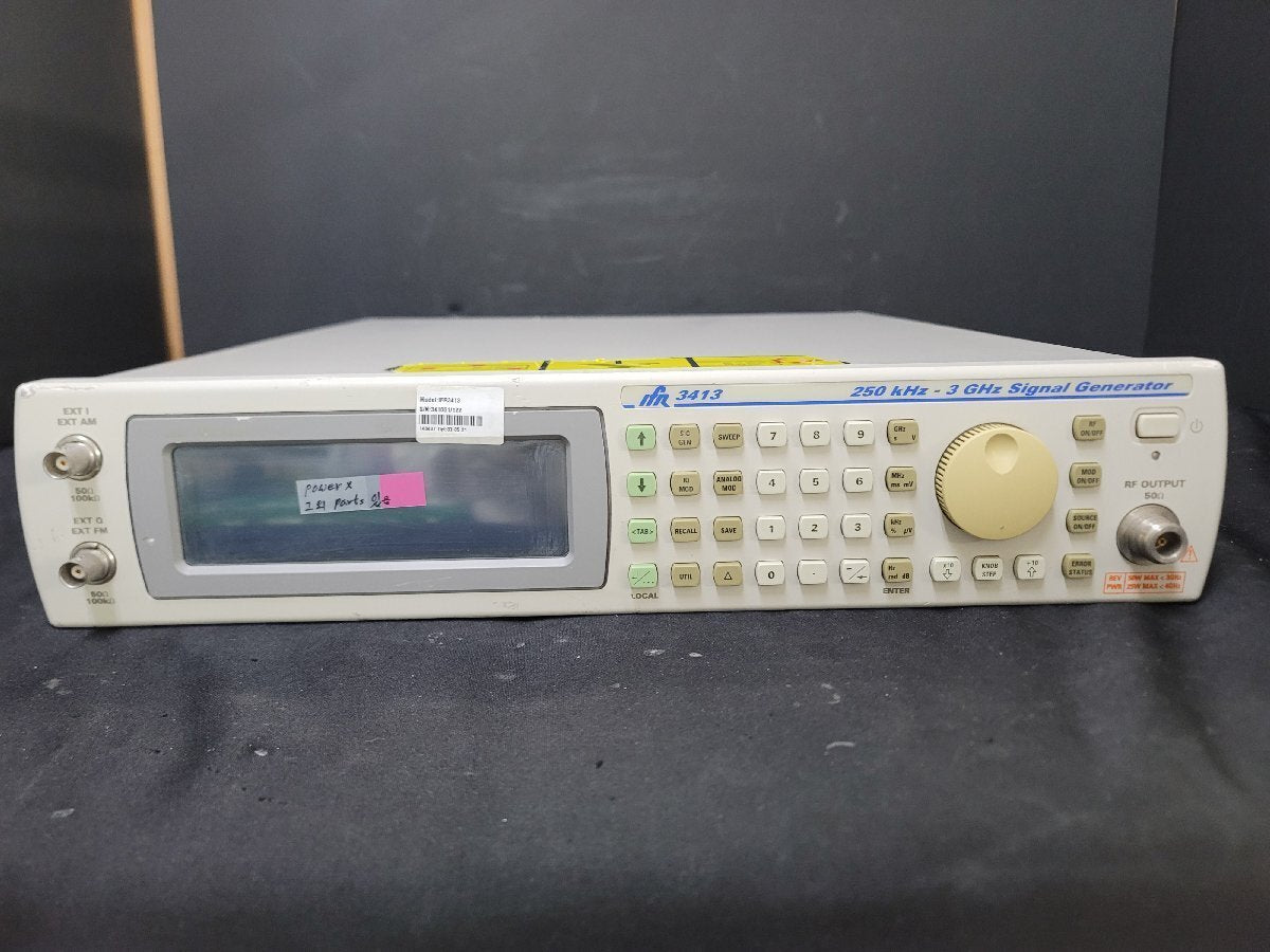 Aeroflex IFR3413 Signal Generator 250kHz-3GHz (as-is) [p1208435456]