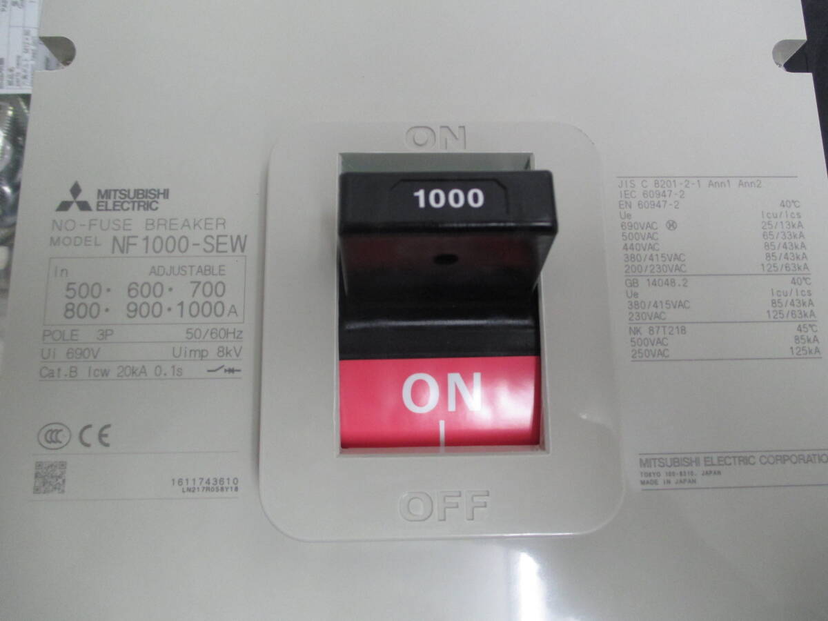 Mitsubishi Electric NF1000-SEW No-fuse Breaker 3P500-1000A [b1208445906]